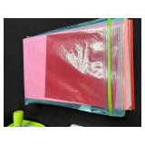 Cuttlebug Die Cutting and Embossing Machine with Plates, Embossing Folders, and Cardstock Lot