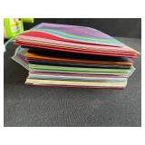 Cuttlebug Die Cutting and Embossing Machine with Plates, Embossing Folders, and Cardstock Lot