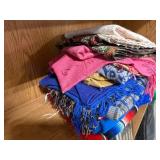 Collection of Assorted Scarves and Shawls