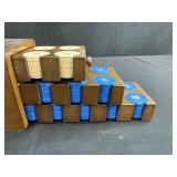VTG Wooden Poker Chip Carousel with Assorted $10 and $20 Chips