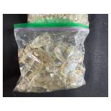 Large Lot of Vintage Crystal Chandelier Prisms and Drops