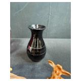 Anri Limited Ed & Numbered Harlequin Figure & Collection of Decorative Animal Figurines, Art Glass Vases