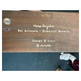 Anri Limited Ed & Numbered Harlequin Figure & Collection of Decorative Animal Figurines, Art Glass Vases