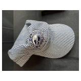 Railroad Memorabilia Collection with Conductor Cap, Plasticville Kits, and Belt