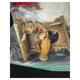 Assorted Christmas Holiday Decor and Nativity Figurines Collection