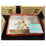 Set of Inge-Glas Collection Vintage Glass Ornaments with Boxed Doll