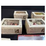 Set of Inge-Glas Collection Vintage Glass Ornaments with Boxed Doll