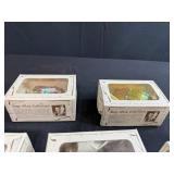 Set of Inge-Glas Collection Vintage Glass Ornaments with Boxed Doll