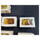 Set of Inge-Glas Collection Vintage Glass Ornaments with Boxed Doll