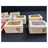 Set of Inge-Glas Collection Vintage Glass Ornaments with Boxed Doll