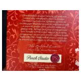 Set of Inge-Glas Collection Vintage Glass Ornaments with Boxed Doll