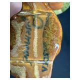 Collection of Kaiser W. Germany Horse Plates, Ceramic Dog Figurines, and Wooden Kitchenware