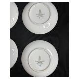 Set of 12 Royal Copenhagen Blue Christmas Collector Plates Assorted Years