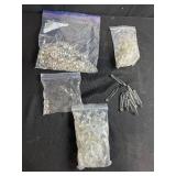 Collection of Assorted Glass Chandelier Prisms and Drops