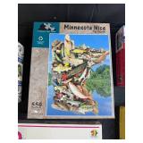 Collection of 5 Assorted Jigsaw Puzzles Barbie, Butterflies, Scandinavia, and More