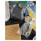 Mixed Lot of Hand Tools, Metal Stock, Blades, and Parts