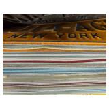 Large Collection of Vintage License Plates from Various States