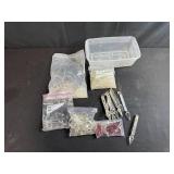 Assorted Lot of Vintage Chandelier Prisms and Crystal Parts