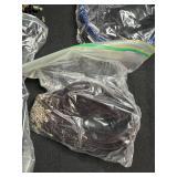 Large Lot of Mixed Jewelry Making Cords, Strings, and Chains Assortment