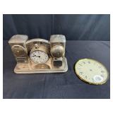 Vintage Darche Chicago Electric Alarm Clock Bank with Flashlight Function