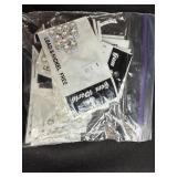 Collection of Glass Cat Charms and Jewelry Findings Assortment