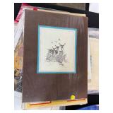 Collection of Assorted Vintage and Modern Prints and Lithographs