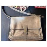 Coach Leather Messenger Bag and 3 Vera Bradley Quilted Tote Bags