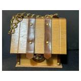 Collection of Vintage Handbags and Colorful Silk Scarves