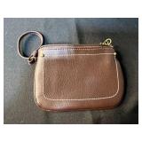 Collection of 3 Vintage Purses: Etienne Aigner Handmade Wicker, Hillard & Hanson Beaded, Brown Leather Pouch