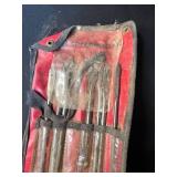 Lot of Vintage and Modern Drill Bits, Spade Bits, and Tapered Reamers with Storage Cases