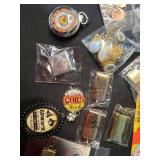 Mixed Lot of Jewelry Findings, Pendants, Bezels, and Craft Supplies