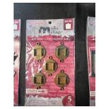 Mixed Lot of Jewelry Findings, Pendants, Bezels, and Craft Supplies