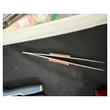 Mixed Lot of Hand Tools and 36pc 1/8in Steel Stamping Set - qty not verified