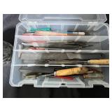 Assortment of Hand Tools with Files and Vintage Jars of Metal Washers