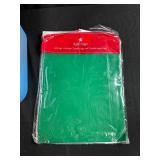 Large Collection of Holiday and Gift Bags with Ribbons in Plastic Storage Tote