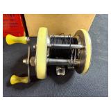 Vintage Shakespeare President Fishing Reel with Box, Manual, and Accessories