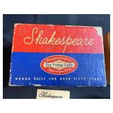 Vintage Shakespeare President Fishing Reel with Box, Manual, and Accessories