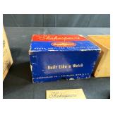 Vintage Shakespeare President Fishing Reel with Box, Manual, and Accessories