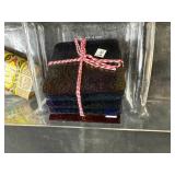 Collection of Handmade Glass Coasters and Table Accessories