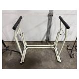 Collection of 4 Music Instrument and Display Stands Including Brass Lyre Music Stand