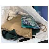 Large Collection of Assorted Gift Bags and Tissue Paper in Tote