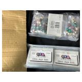 Bulk Lot of SKD Crafts 10mm Jingle Bells Assorted Colors - 8 Bells/Pack