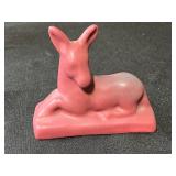Collection of Vintage Mini Animal Figurines, Glass Vases, and Decorative Items Inc Van Briggle Colorado Springs Pottery