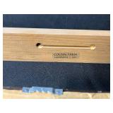 Home Decor Collection with Signed & Numbered Framed Art, Carved Angel, Hand-Painted Wood Piece, and Sign