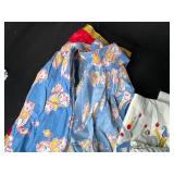 Collection of Vintage and Holiday-Themed Table Linens and Fabric Napkins