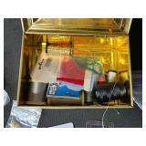 Large Sewing and Beading Supplies Lot with Threads, Beads, and Accessories