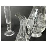 Collection of 5 Decorative Glass and Porcelain Tableware Pieces inc Lamberton