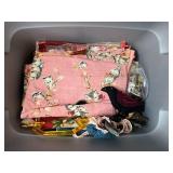 Large Lot of Vintage Sewing Patterns, Lace Doilies, Buttons, and Craft Supplies