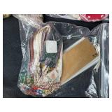 Large Collection of Handmade Crochet and Embroidered Linens with Accessories