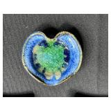 Set of 5 Decorative Glass and Ceramic Trinket Dishes